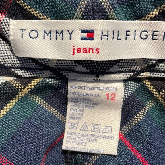 Tommy Hilfiger Plaid Cargo Skirt  - Size 12 - Picture 4 of 6